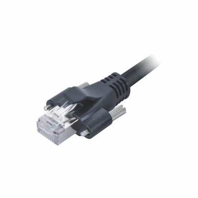 Cavo di Ethernet dei lettori multimediali della rete Ethernet del cavo di toppa del CAT 6A RJ45 del PVC Rj45 8P8C